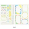 Midori | Pegatinas Yuru Log Watercolor (2pc)