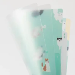 Midori | Portafolios de 3 Compartimentos A5 Cat