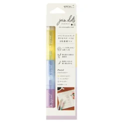 Midori | Rotulador Multicolor Connecting Pen Join Dots Pastel