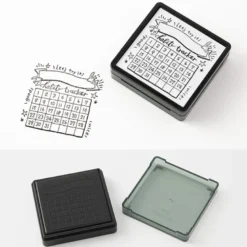 Midori | Sello Entintado Habit Tracker