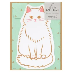 Midori | Set de Cartas Die-Cut Cat