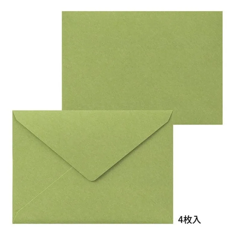 Midori | Set de Cartas Letterpress Bouquet Yellow