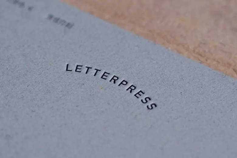Midori | Set de Cartas Letterpress Pink
