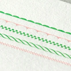 Midori | Set de Cartas Letterpress Pink