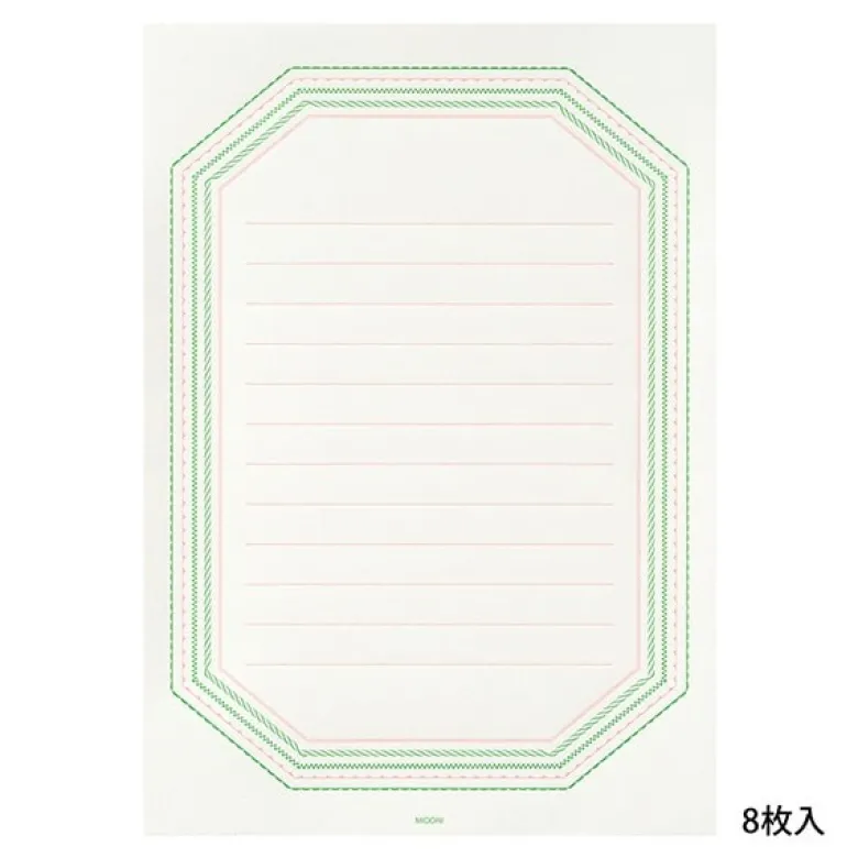 Midori | Set de Cartas Letterpress Pink