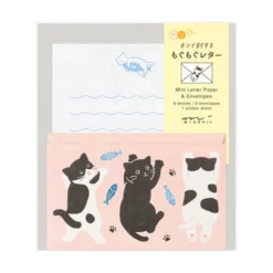 Midori | Set de Cartas Mini con Pegatinas Hungry Cat