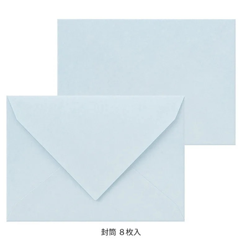 Midori | Set de Cartas Original Floral Blue