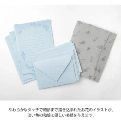 Midori | Set de Cartas Original Floral Blue