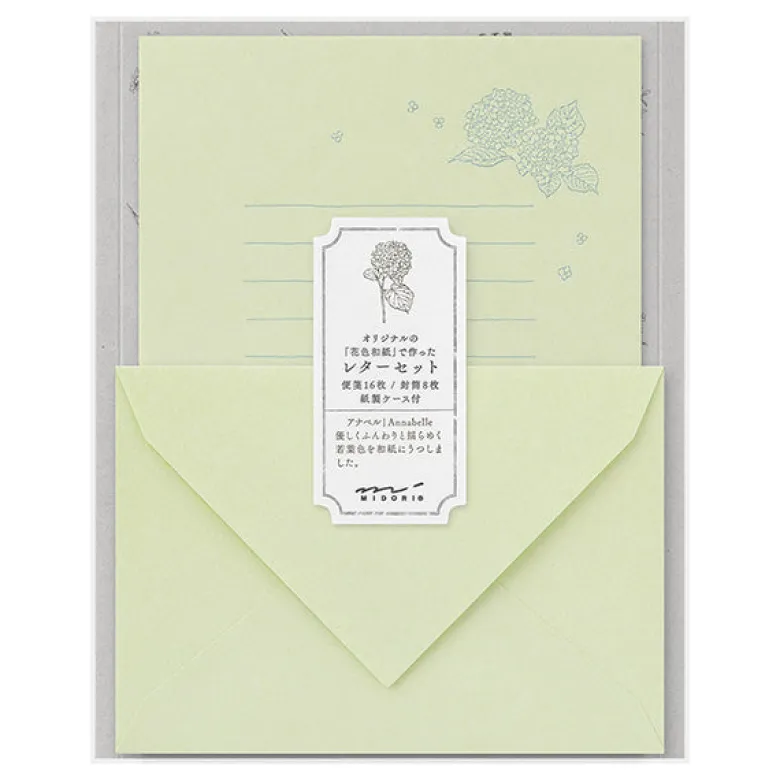 Midori | Set de Cartas Original Floral Green
