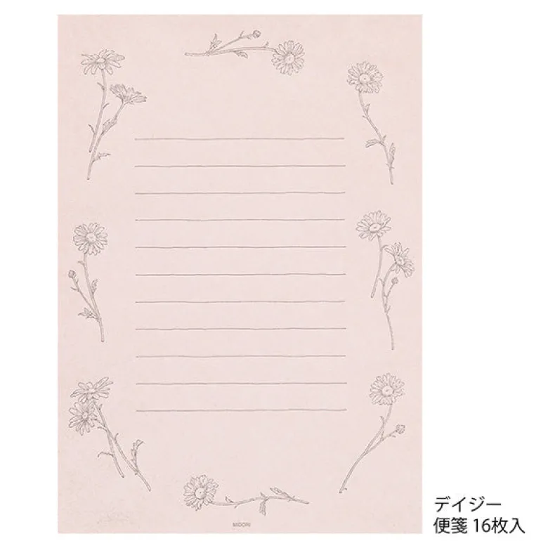 Midori | Set de Cartas Original Floral Pink