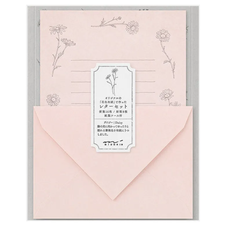 Midori | Set de Cartas Original Floral Pink