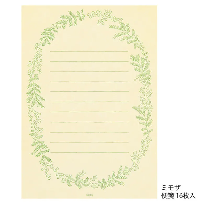 Midori | Set de Cartas Original Floral Yellow
