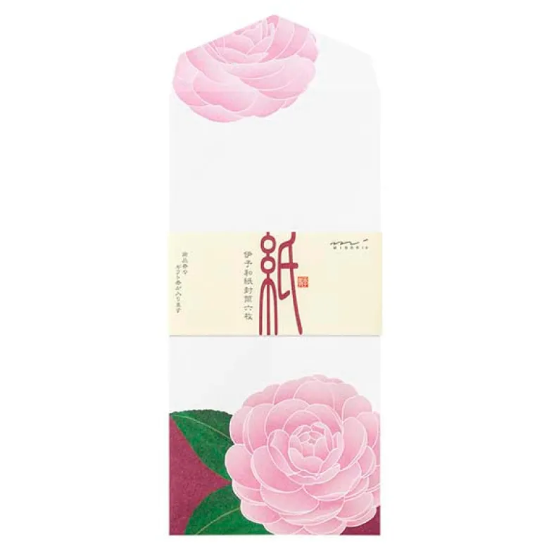 Midori | Set de Sobres Serigrafía Japanese Otome Camellia