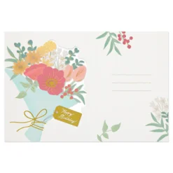 Midori | Tarjeta de Felicitación 3D Birthday Bouquet
