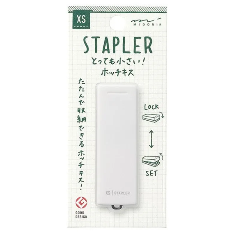 Midori | XS Mini Grapadora Blanco