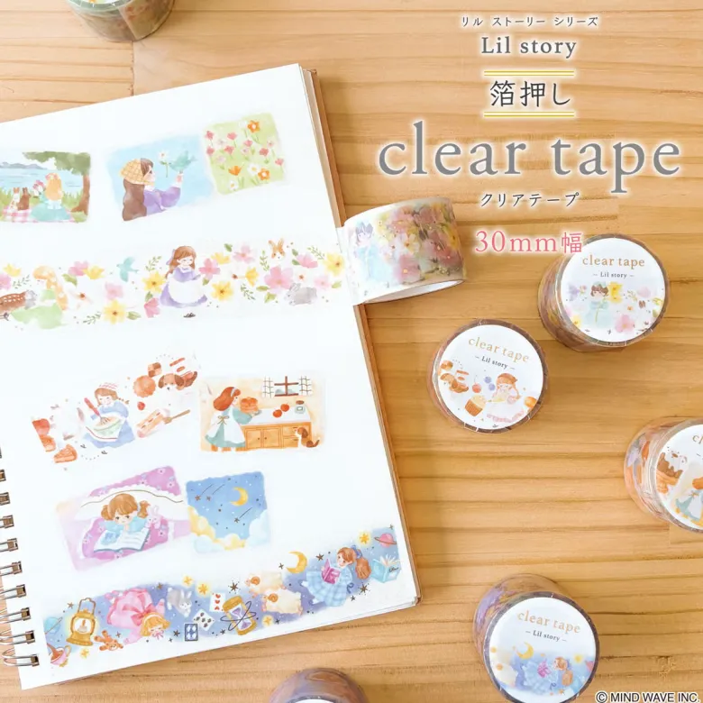 Mind Wave | Lil Story Stroll Clear Tape