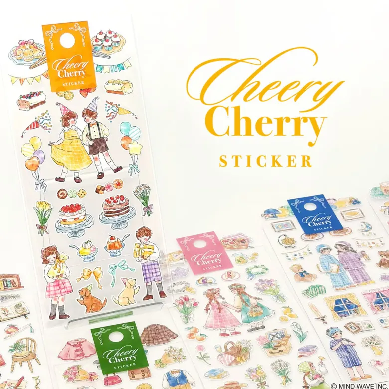 Mind Wave | Pegatinas Cheery Cherry Dressing Up