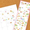 Mind Wave | Pegatinas Cutie Happy Hawaiian Hamster