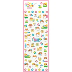 Mind Wave | Pegatinas Cutie Happy Hawaiian Hamster
