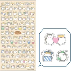 Mind Wave | Pegatinas Puchi Puchi Hamster & Erizo