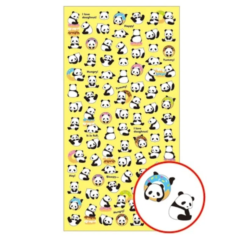 Mind Wave | Pegatinas Puchi Puchi Donut Panda