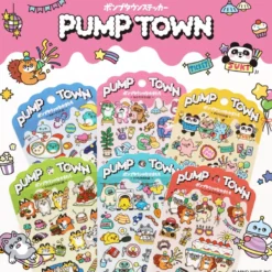 Mind Wave | Pegatinas Pump Town Happy Trio