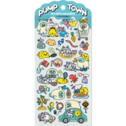 Mind Wave | Pegatinas Pump Town Lazy Trio