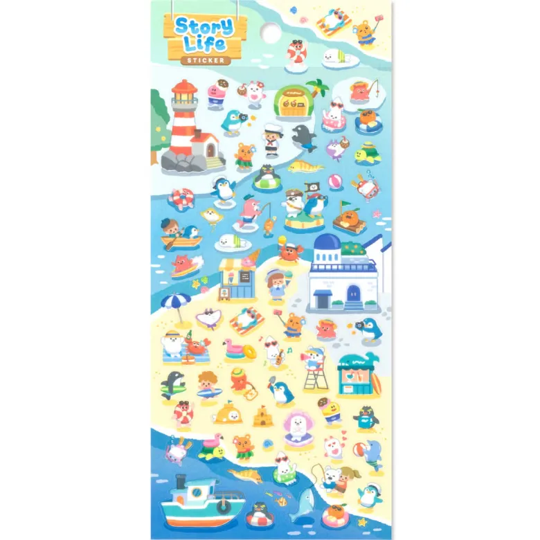 Mind Wave | Pegatinas Story Life Seaside