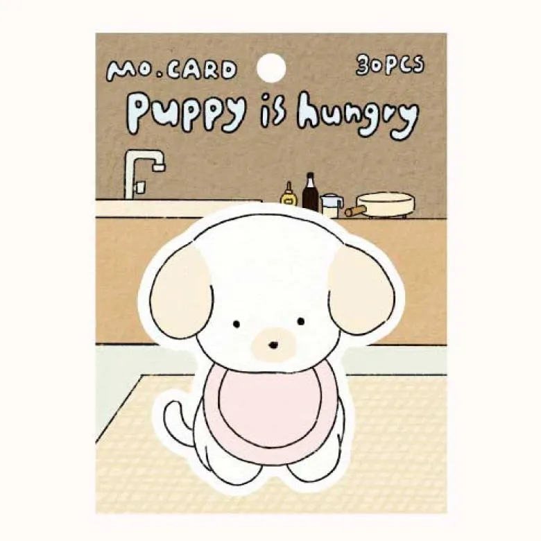 Mo Card | Notas Adhesivas Dog Club Puppy Is Hungry
