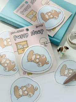 Mo Card | Notas Adhesivas Dog Club Puppy Sleep
