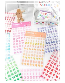 Mo Card | Pegatinas Secret Jelly Numbers Kumquat