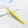 Mo Card | Pinzas Metálicas Rectas Amarillo
