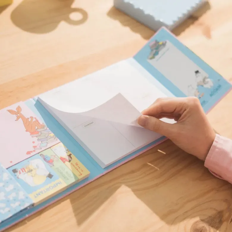Moomin | Set de Notas Adhesivas con Planificador Semanal Moomin