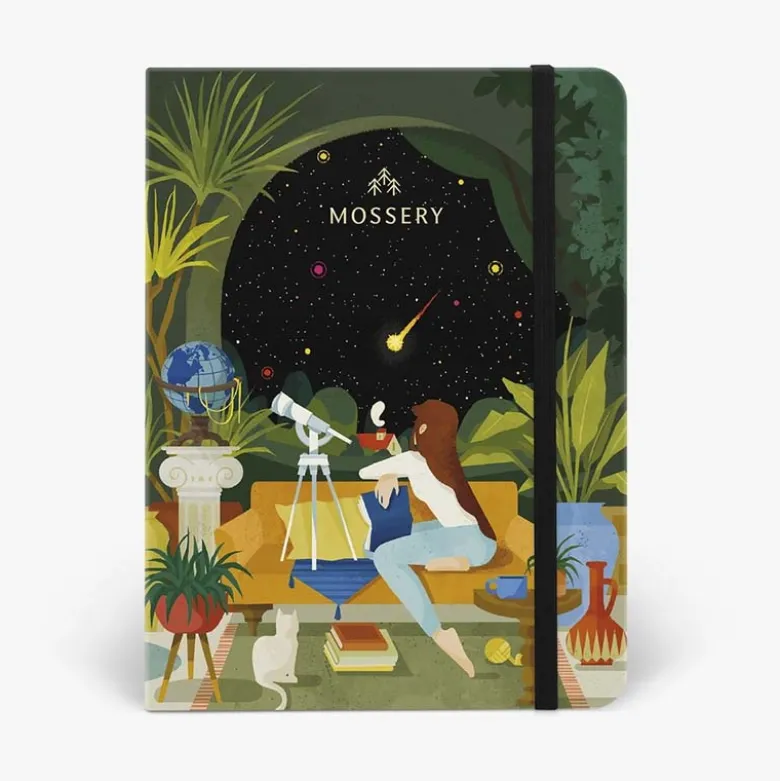 Mossery | Cuaderno Threadbound A5 Traverse (Liso)