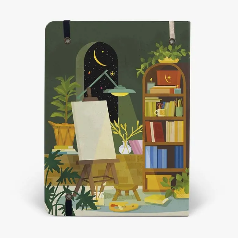 Mossery | Cuaderno Threadbound A5 Traverse (Liso)