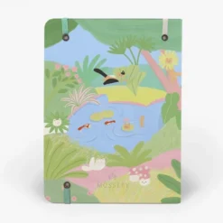 Mossery | Cuaderno Threadbound A5 Cat Paradise (Puntos)