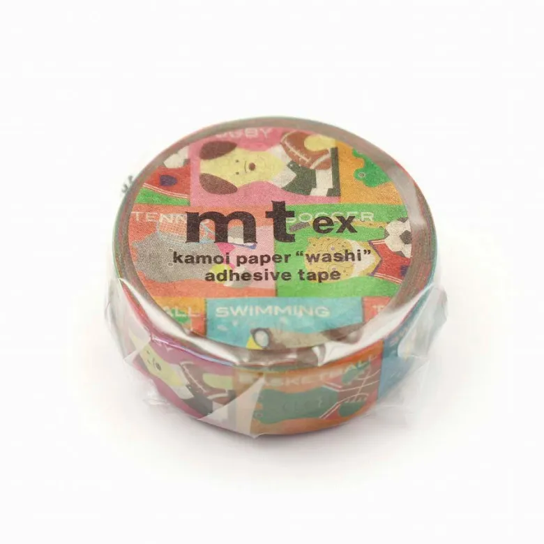 MT Masking Tape | Animal x Sports Washi Tape