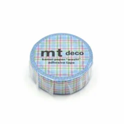 MT Masking Tape | Colorful Gingham Check Blue Washi Tape