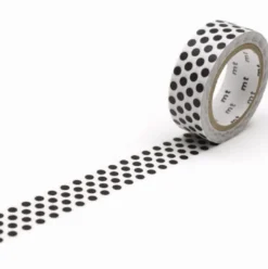 MT Masking Tape | Dot Black Washi Tape