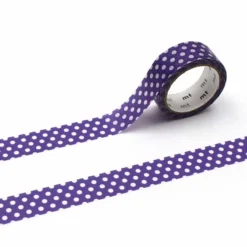 MT Masking Tape | Dot Deep Purple Washi Tape