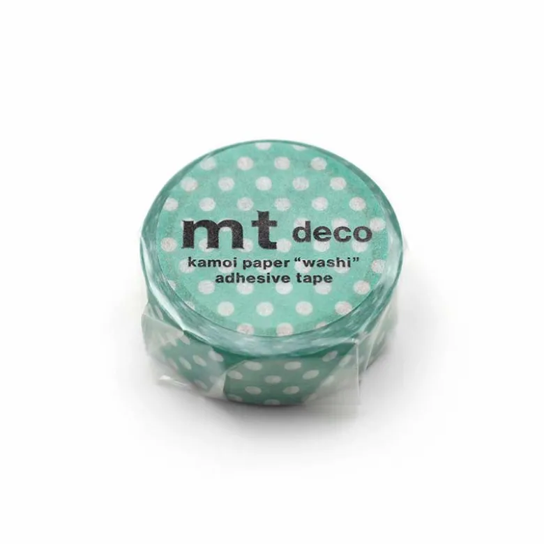 MT Masking Tape | Dot Emerald Green Washi Tape