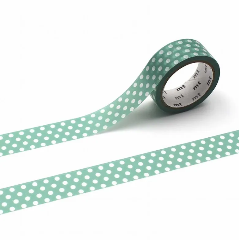 MT Masking Tape | Dot Emerald Green Washi Tape