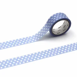 MT Masking Tape | Dot Light Blue Purple Washi Tape