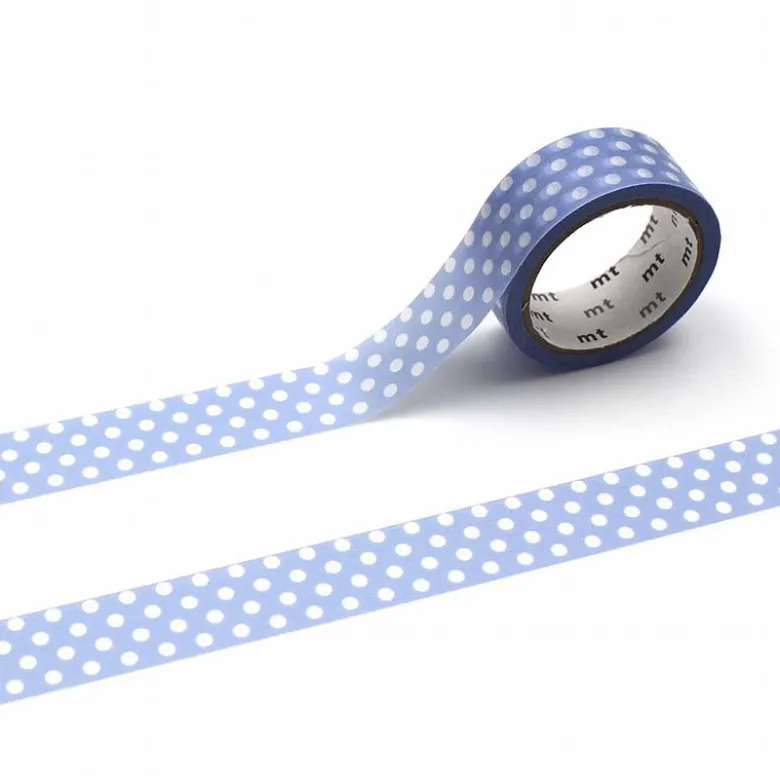 MT Masking Tape | Dot Light Blue Purple Washi Tape