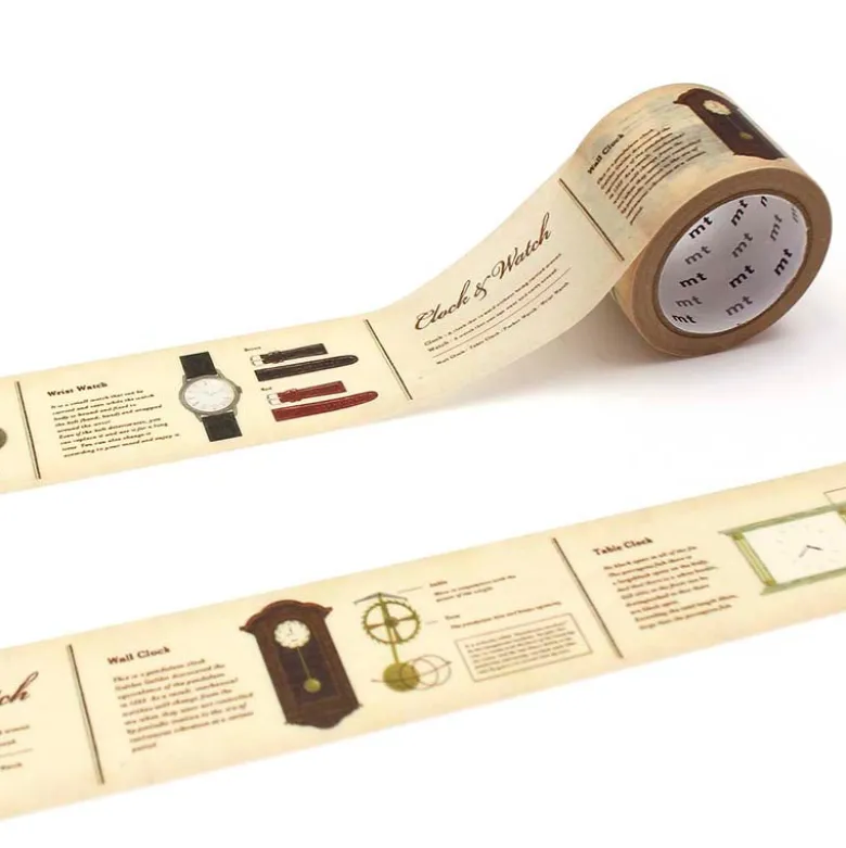 MT Masking Tape | Encyclopedia Clocks Washi Tape