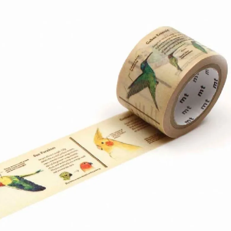 MT Masking Tape | Encyclopedia Birds Washi Tape