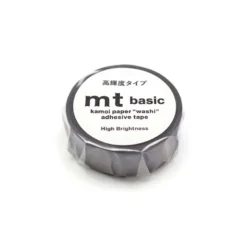 MT Masking Tape | High Brightness Gunmetal Washi Tape
