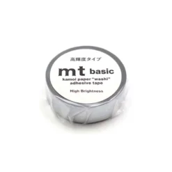 MT Masking Tape | High Brightness Silver Washi Tape