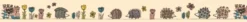 MT Masking Tape | Lisa Larson Hedgehog Garden Washi Tape