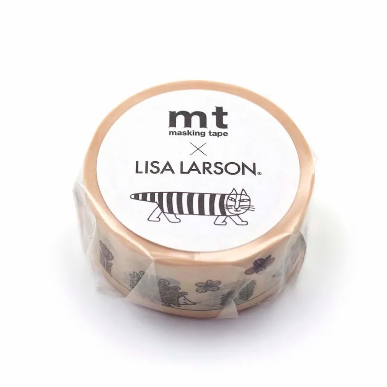 MT Masking Tape | Lisa Larson Hedgehog Garden Washi Tape